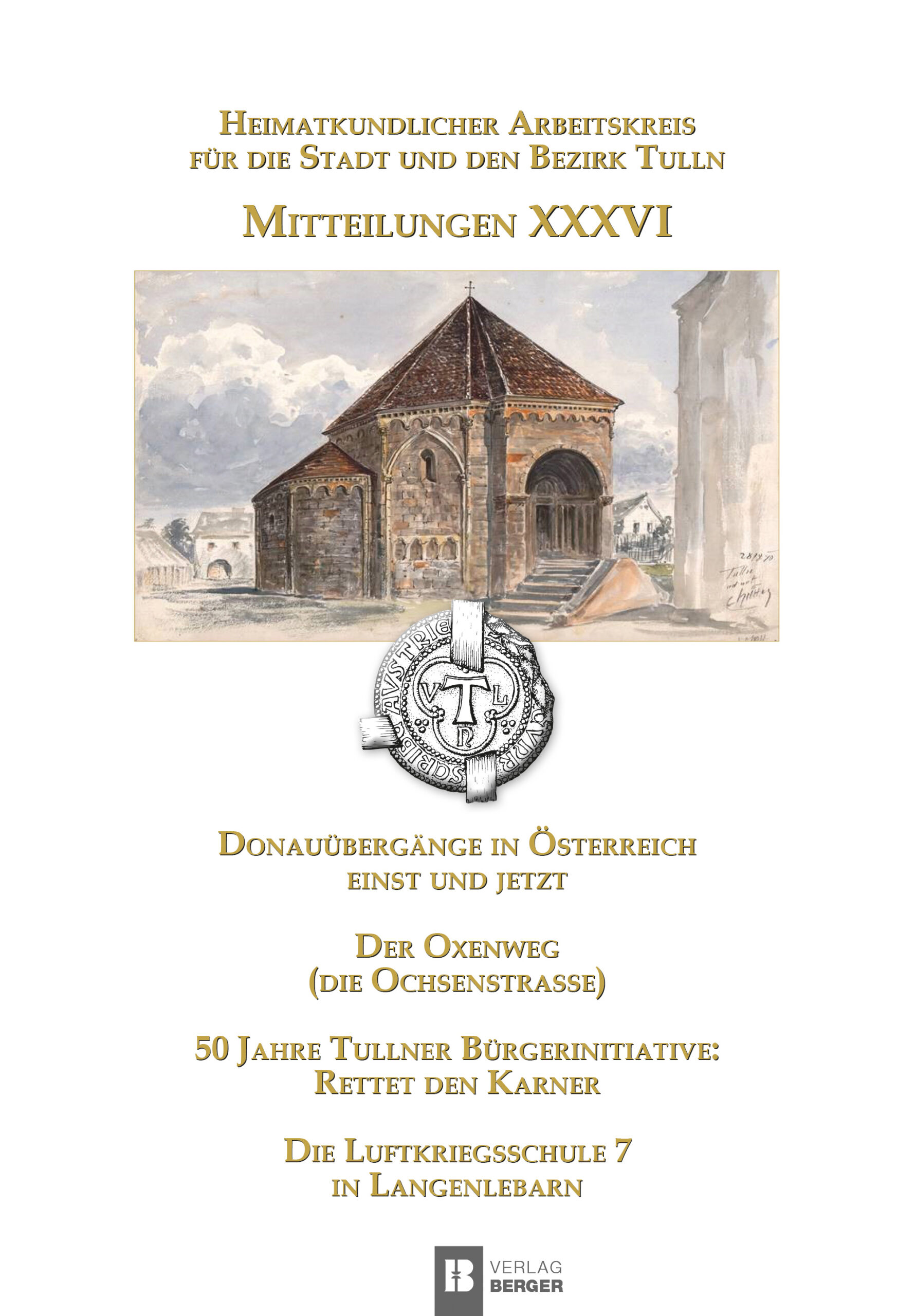 Cover_Mitteilungen_XXXVI Cover mitteilungen xxxvi