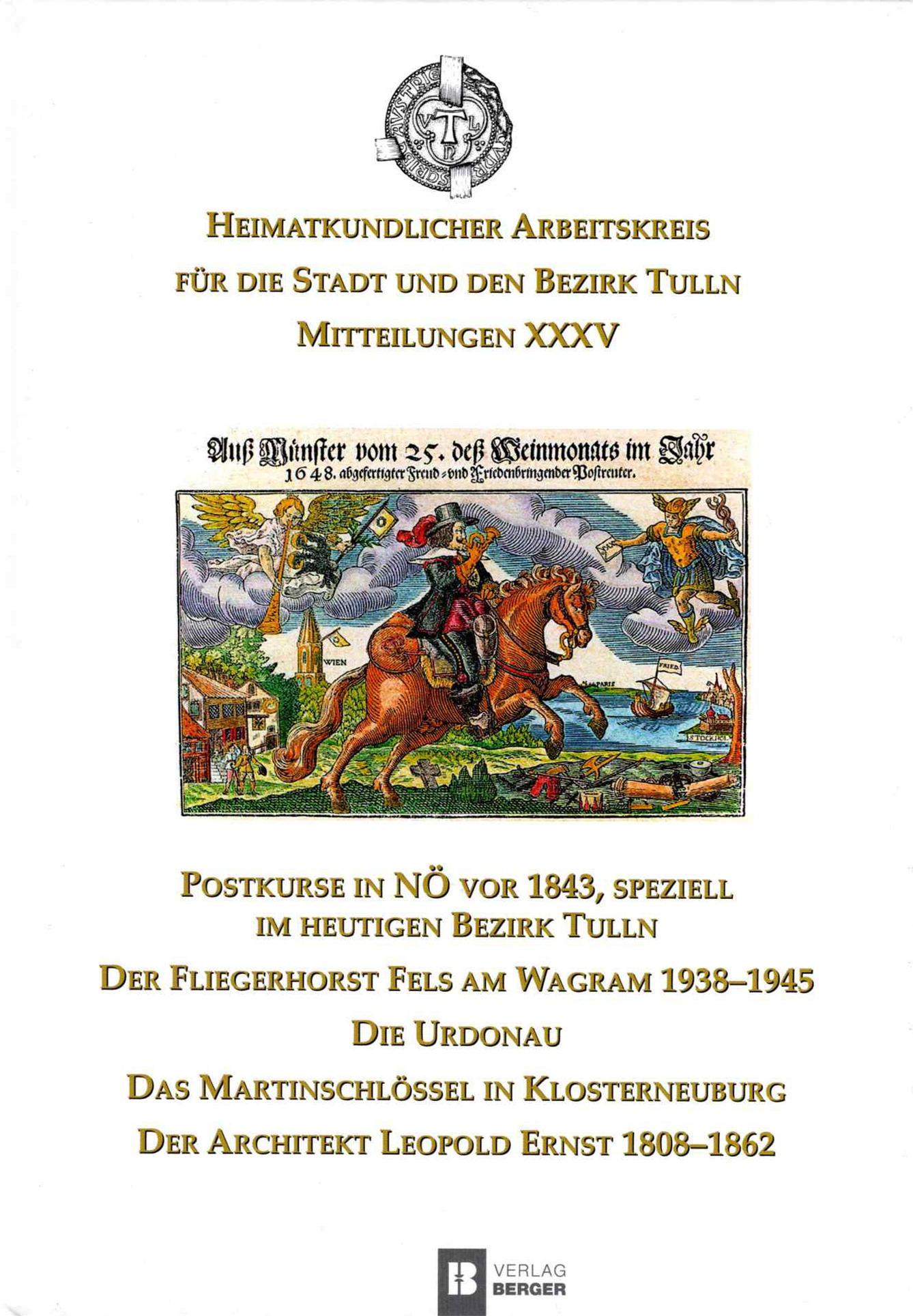 Cover_Mitteilungen_XXXV Cover Mitteilungen XXXV